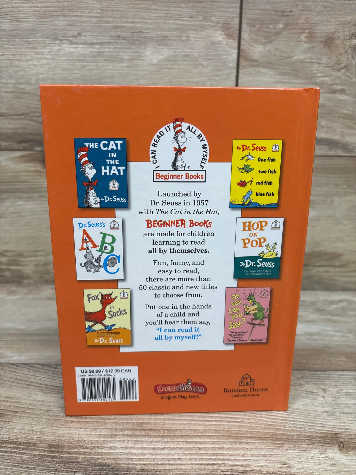 Dr. Seuss Green Eggs and Ham Hardcover Book
