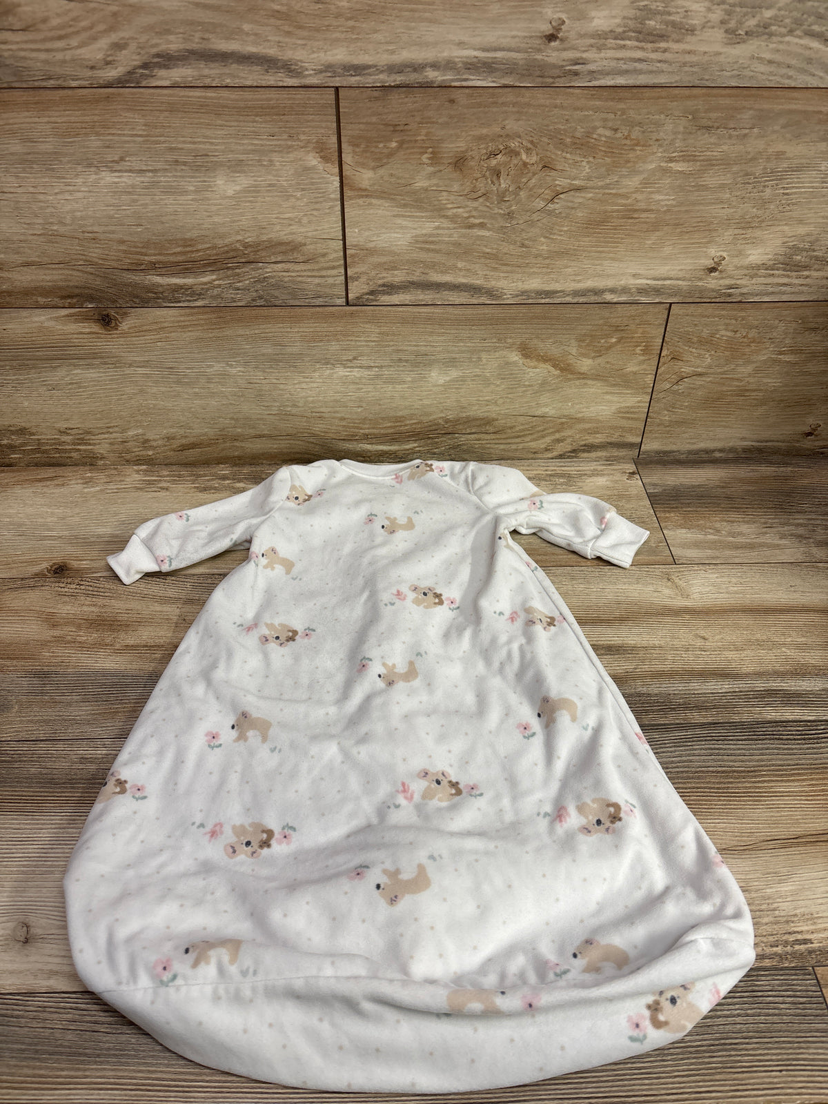 Carter's Blanket Sleep Sack White sz 3-6m