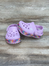 Crocs Crocband Gem Band Clog Pink Sz 4c