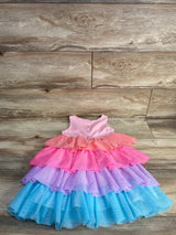 H&M Sequin Tulle Dress Pink sz 3T