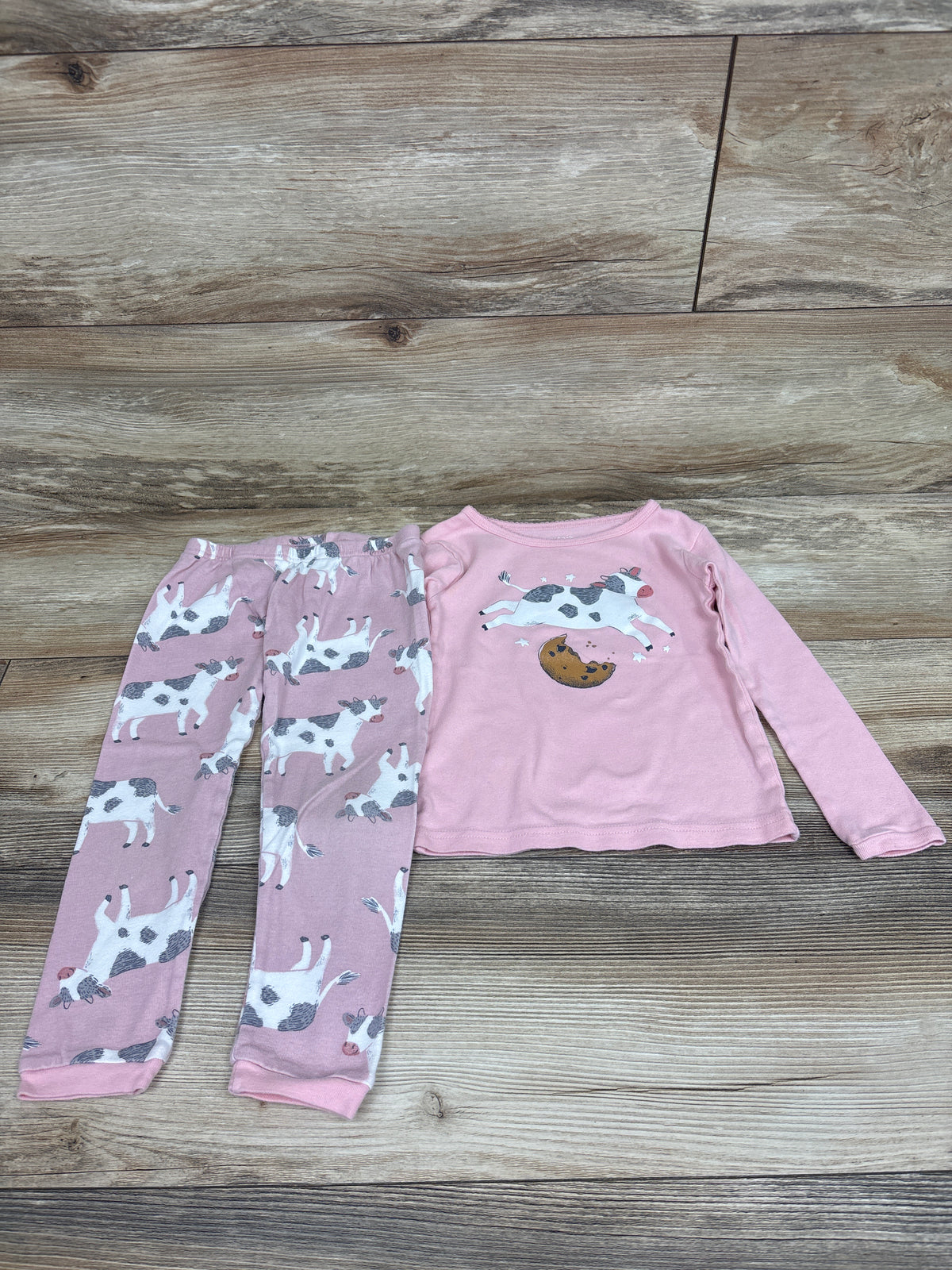 Just One You 2pc Pajama Set Pink sz 3T