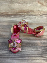 Disney Sleeping Beauty Aurora Costume Shoes Pink sz 7/8c