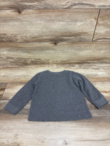 Marvel Waffle Knit Spider-Man Shirt Grey sz 3T