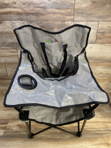 ciao! baby The-Go-Anywhere-High-Chair Portable High Chair Grey Check