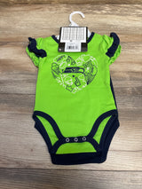 NEW NFL Seattle Seahawks 2pc Creeper Green sz 0-3m