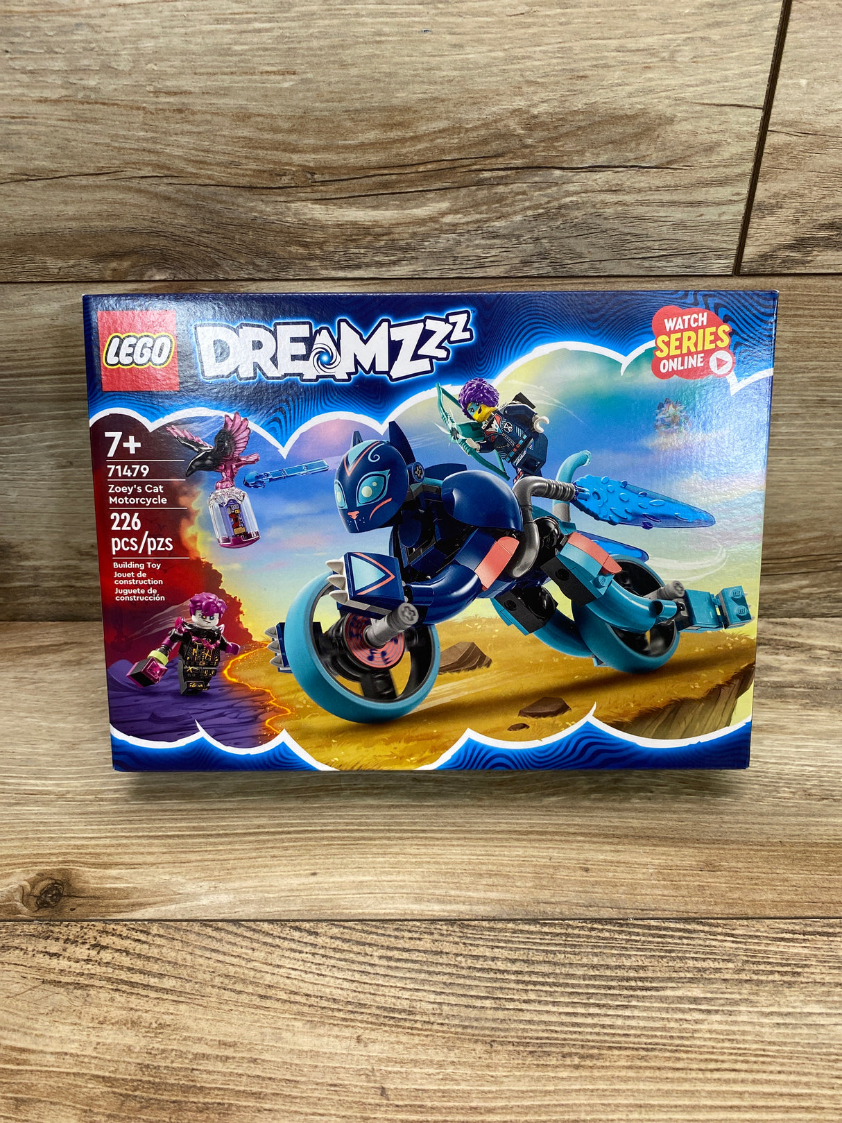 NEW LEGO DREAMZzz Zoey's Cat Motorcycle Set 71479