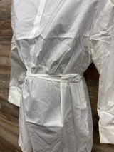 NWOT Gap Maternity Popover Shirt White sz XL