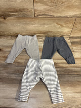 Cloud Island 3pk Pants Grey sz 0-3m