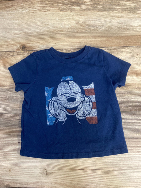Old Navy x Disney Mickey Mouse T-Shirt Blue sz 6-12m - Me n Mommy To Be