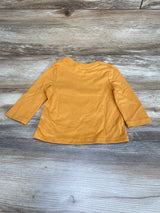 NEW Cat & Jack FALL Shirt Yellow sz 12m