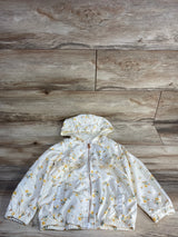 Tahari Baby Floral Lightweight Jacket White sz 4T
