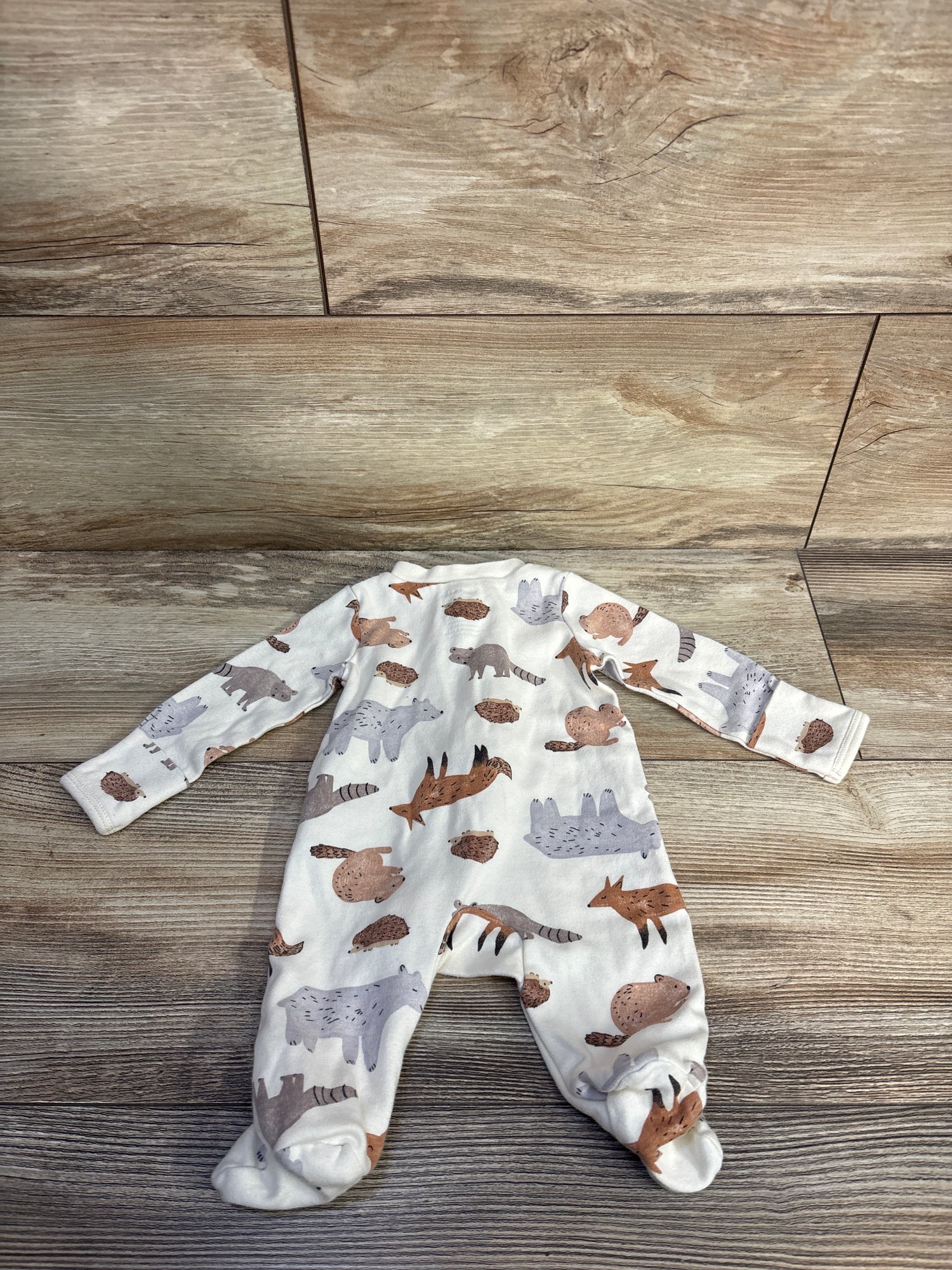 Carter's Fox Sleeper Ivory sz Newborn