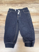 Carter's Faux Denim Drawstring Jeggings Navy sz 18m