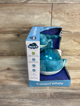 NEW Cloud B Tranquil Whale Blue Family Projector/Nightlight