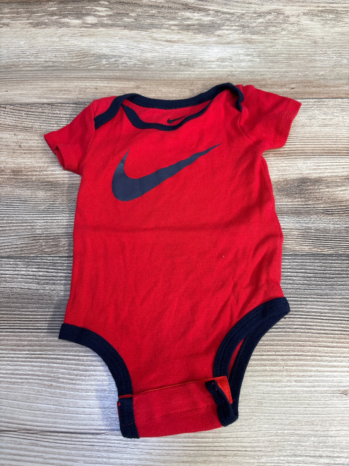 Nike Logo Bodysuit Red sz 0-6m