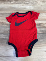 Nike Logo Bodysuit Red sz 0-6m