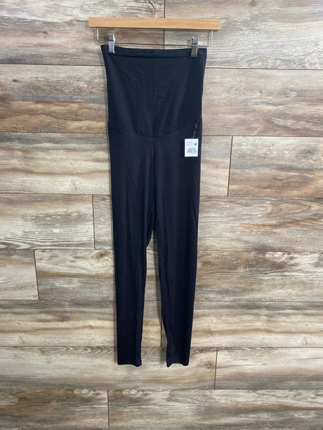 NEW A Pea In The Pod Black Secret Fit Belly Leggings sz Medium - Me 'n Mommy To Be