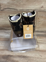 NEW Baby Buckers Twister Boots Brown sz 4c