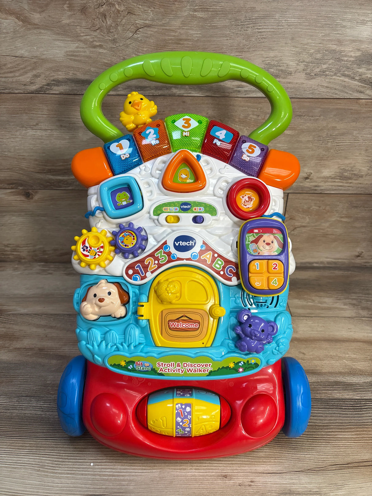 VTech Stroll & Discover Activity Walker - Red