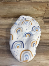 Plush Swaddle Wrap White sz 0-3m
