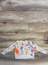 NEW Wonder Nation Fruit Pull Over Sweatshirt Tan sz 3T