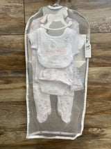 NEW Rock a Bye Baby Boutique 5pc Gift Set White sz 3/6m