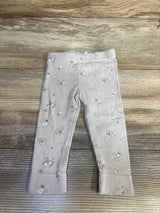 Jamie Kay Ribbed Floral Leggings Lilac sz Newborn