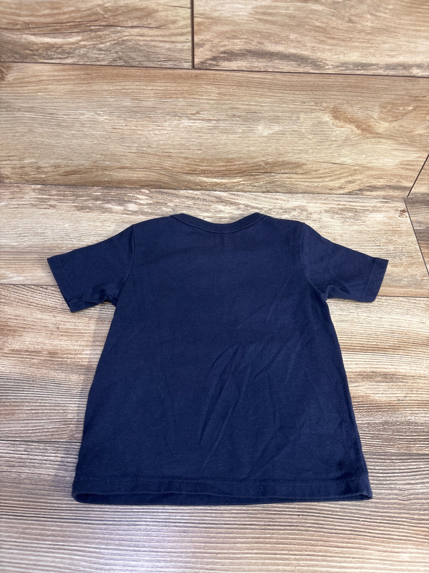 Children's Place My Name Is Trouble And I Earned It Shirt Navy sz 2T