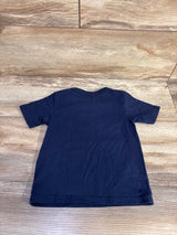 Children's Place My Name Is Trouble And I Earned It Shirt Navy sz 2T