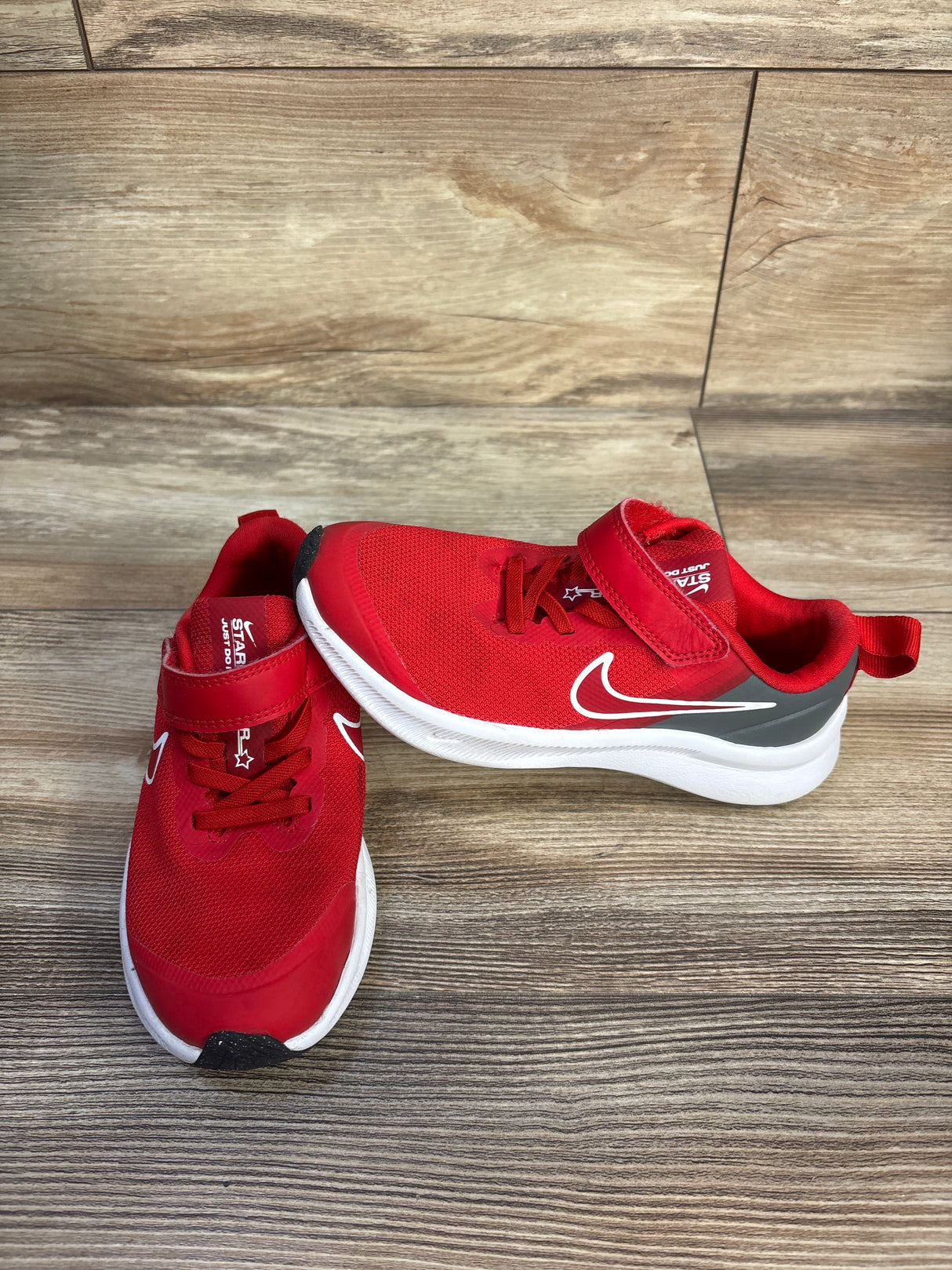 Nike Star Runner 3 PS 'University Red' Sneakers sz 12.5c
