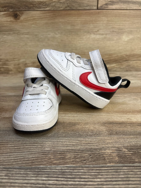 Nike Court Borough Low 2 TD 'White University Red' Sneakers sz 5c - Me n Mommy To Be