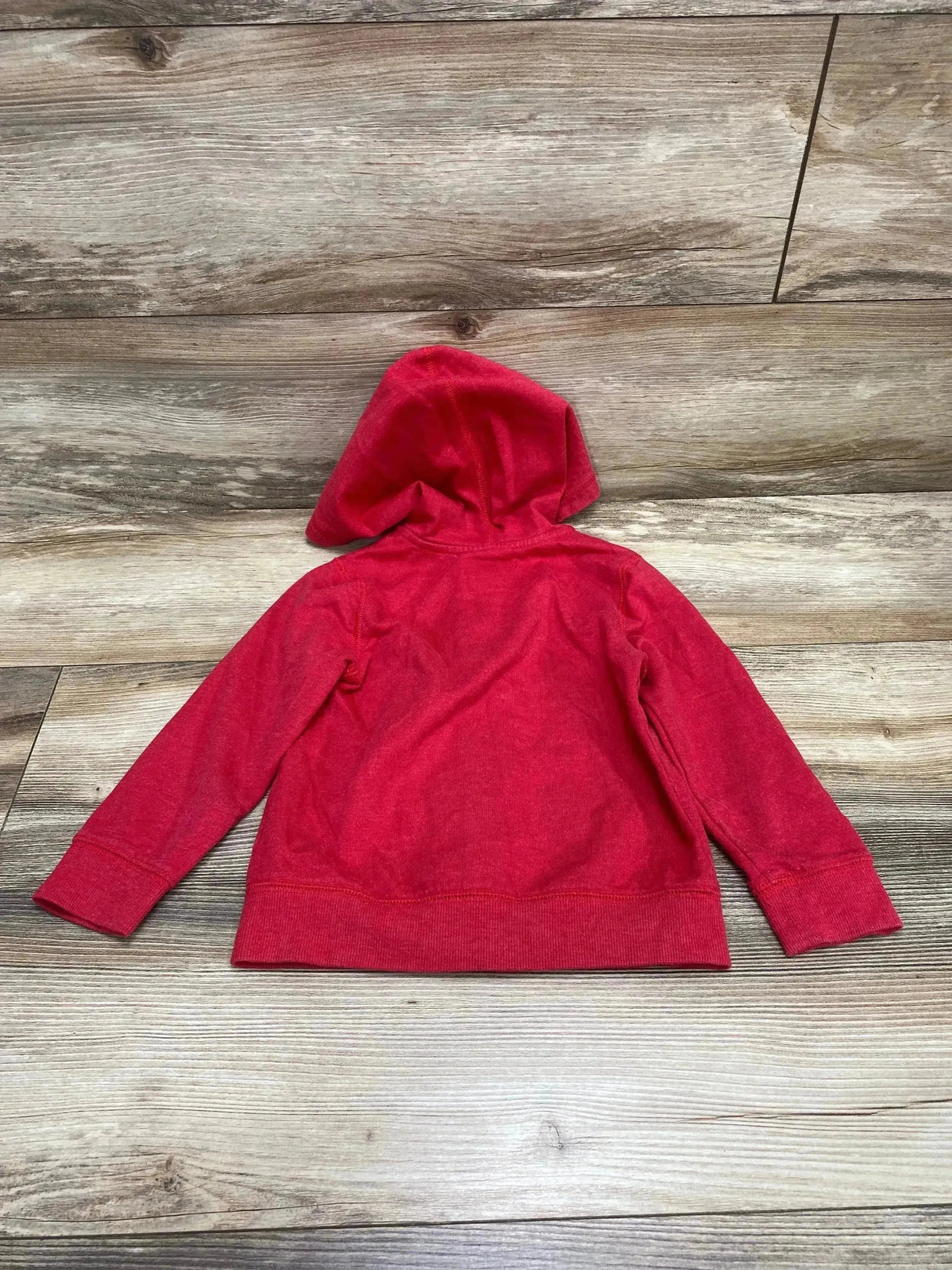 Oshkosh Logo Full Zip Hoodie Red sz 3T