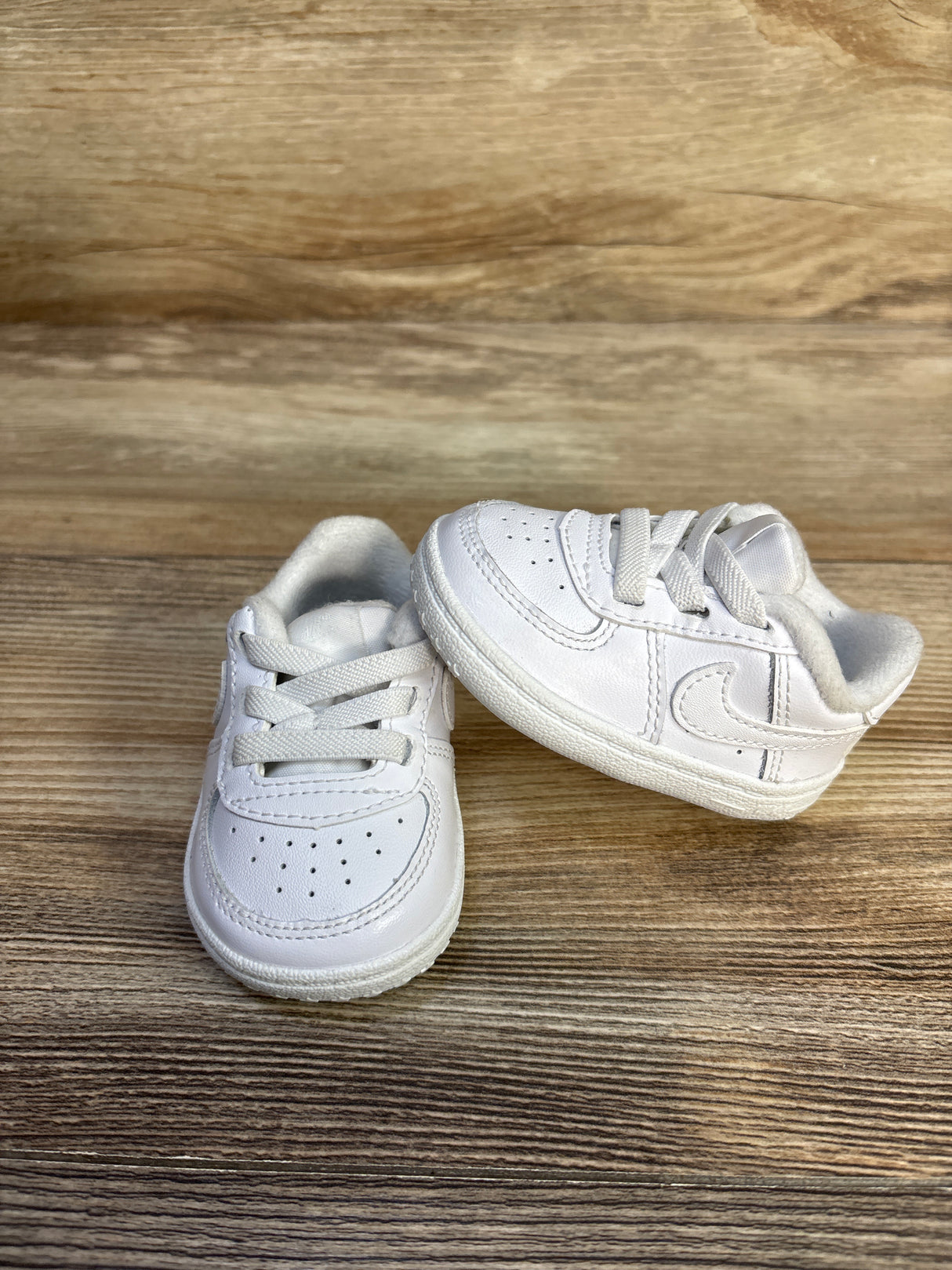 Nike Air Force 1 CB 'Triple White' Sneakers sz 2c