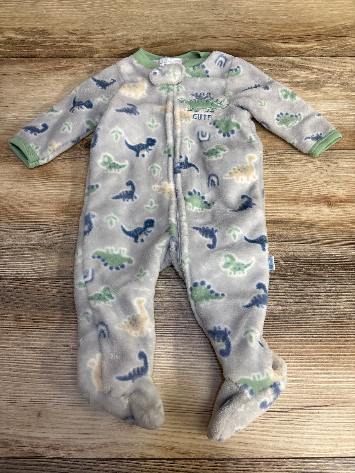 Fleece Dino Sleeper Grey sz 3m