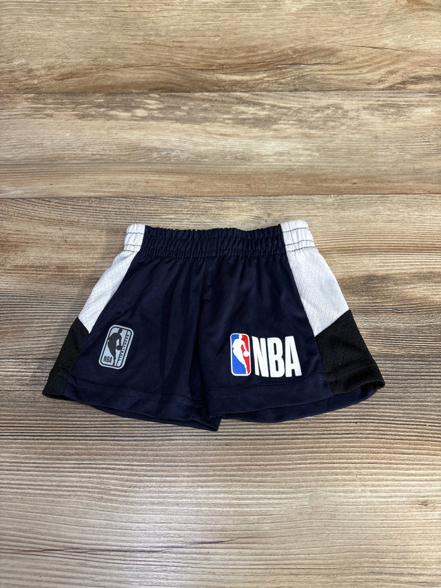 NBA Pull On Shorts Navy sz 3-6m - Me n Mommy To Be