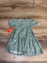Wonder Nation Floral Dress Green sz 2T
