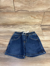Cat & Jack Denim Drawstring Shorts Blue sz 4T
