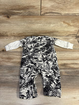 Volcom Long Sleeve Coverall Black & White sz 3-6m