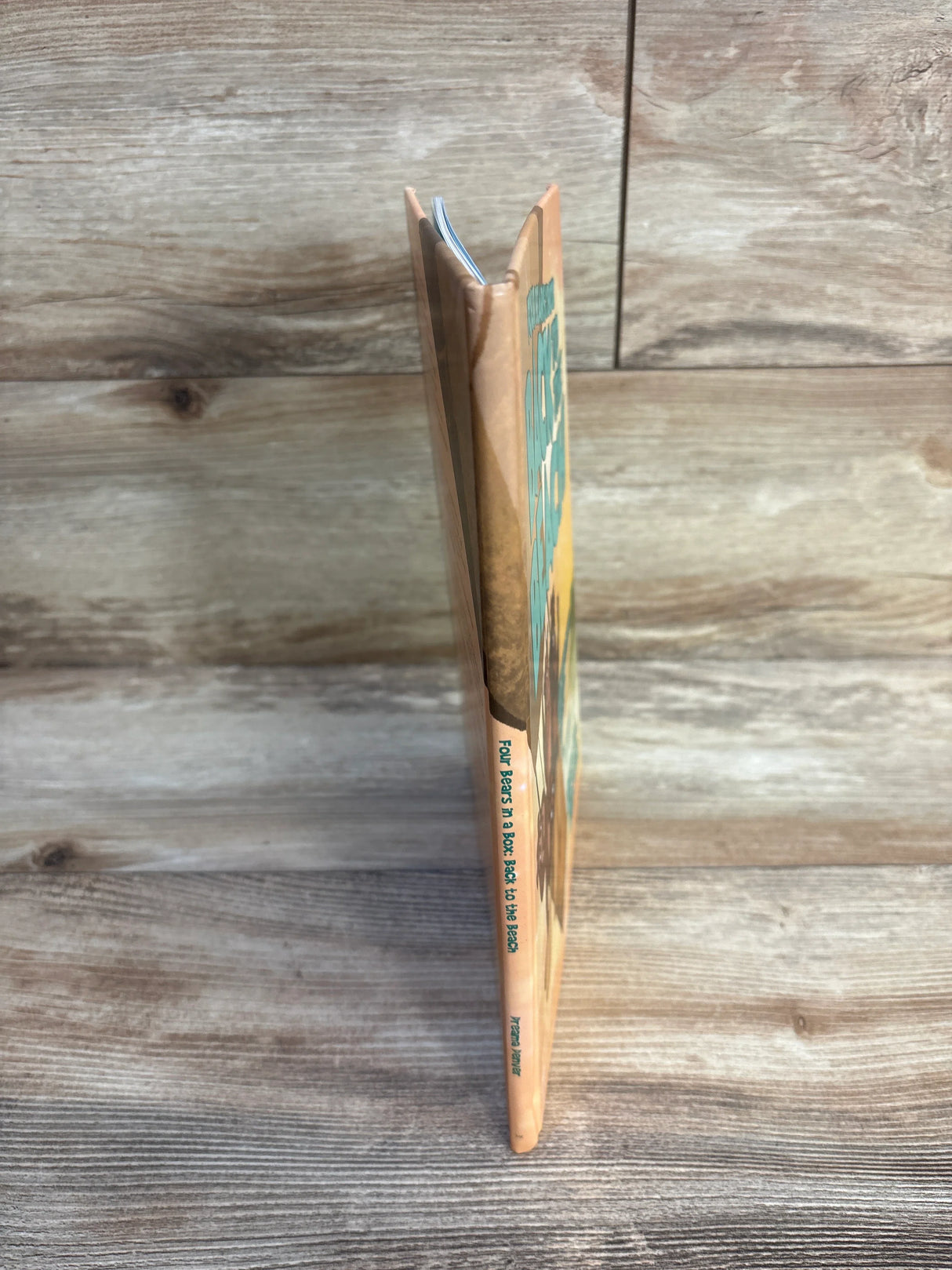 Four Bears in a Box: Back to the Beach Hardcover Book