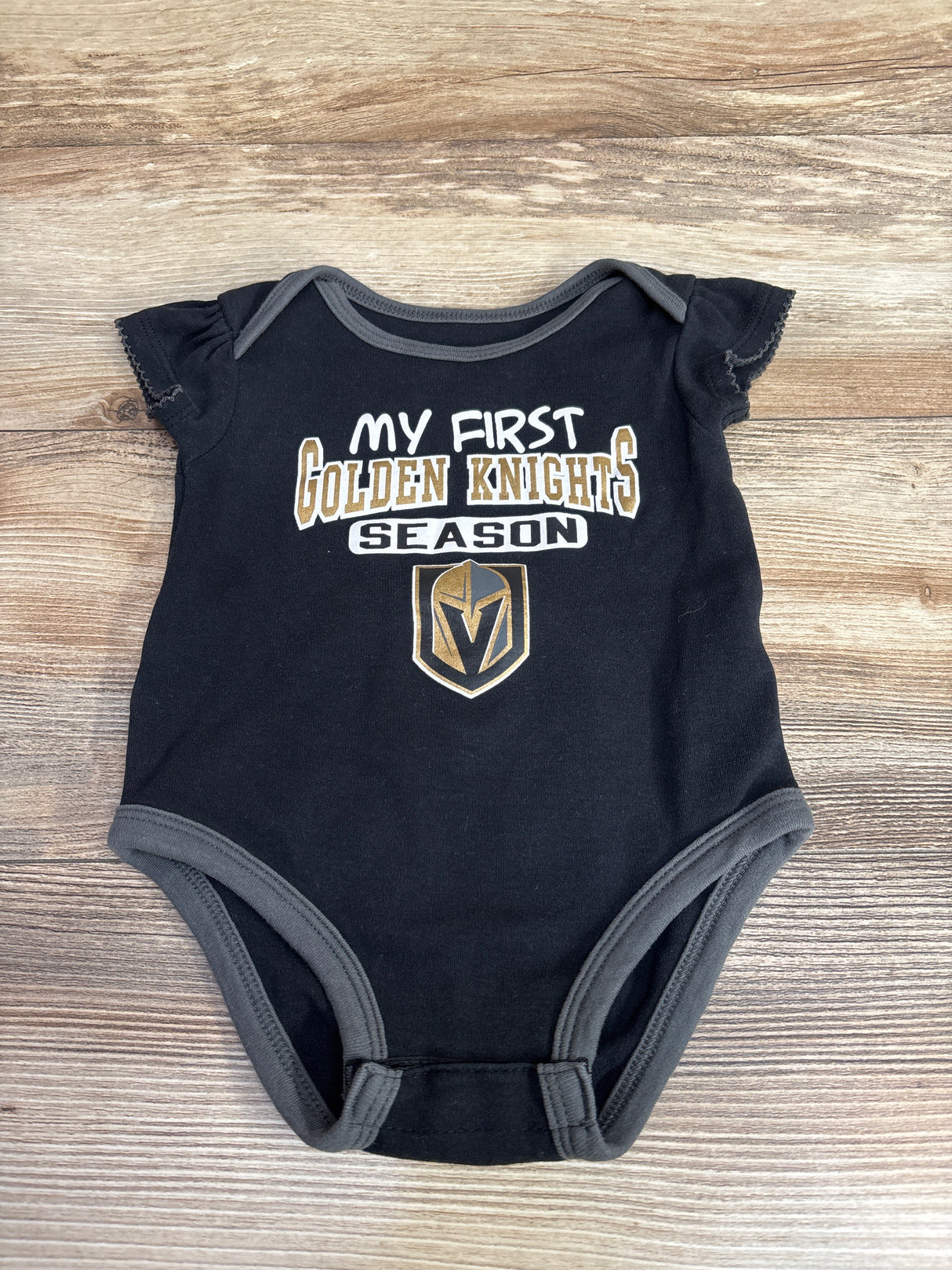 NHL My First Golden Knights Season Bodysuit Black sz 12m