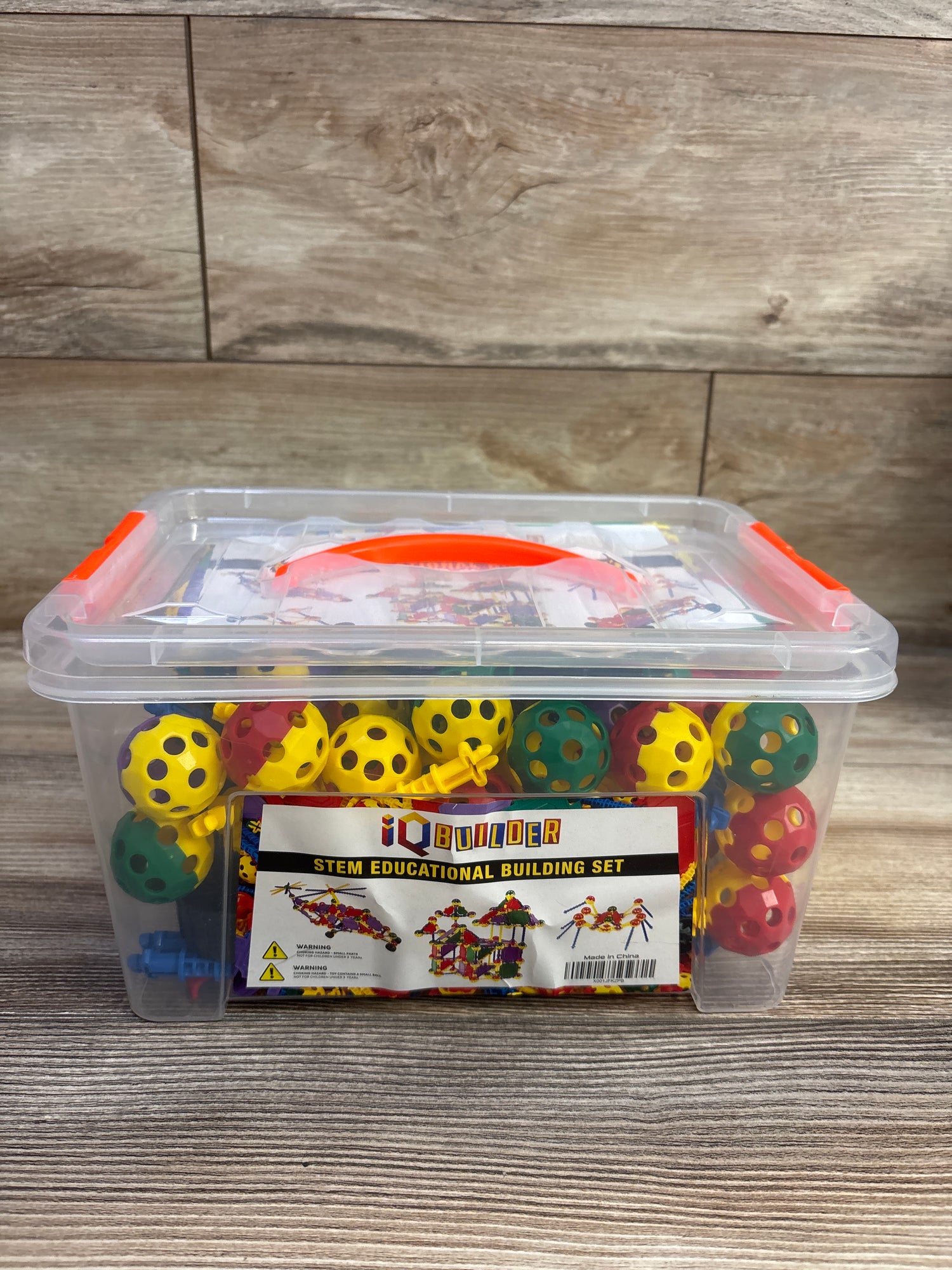 IQ Builder Stem Educational Building Blocks Playset