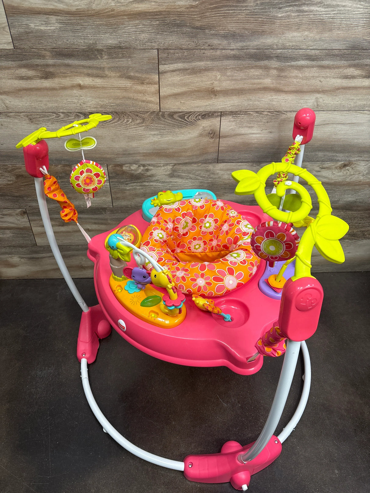 Fisher Price Pink Petals Jumperoo