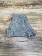 Disana Wool Pull On Diaper Cover Grey sz 3-6m