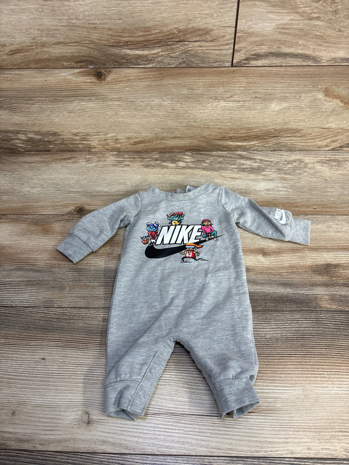 Nike Graphic Coverall Grey sz Newborn