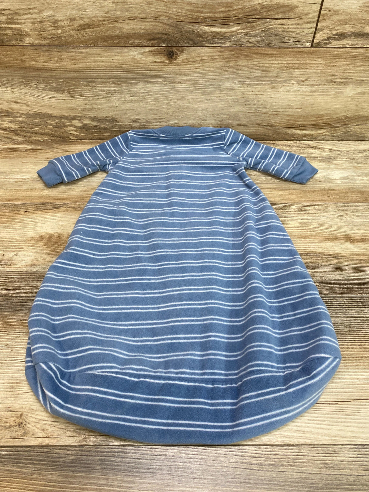 Carter's Striped Fleece Sleep Sack Blue sz 0-3m