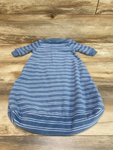 Carter's Striped Fleece Sleep Sack Blue sz 0-3m