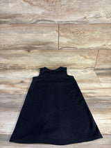 Children's Place Unicorn Sleeveless Ponte Knit Dress Black sz 5/6T