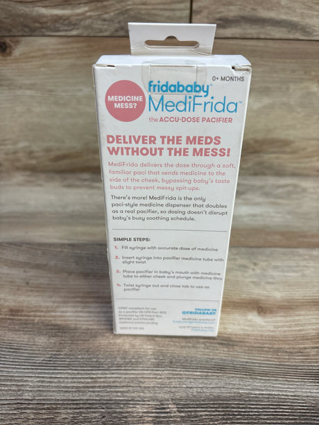 NEW Frida Baby MediFrida Accu-Dose Pacifier Medicine Dispenser - Me n Mommy To Be