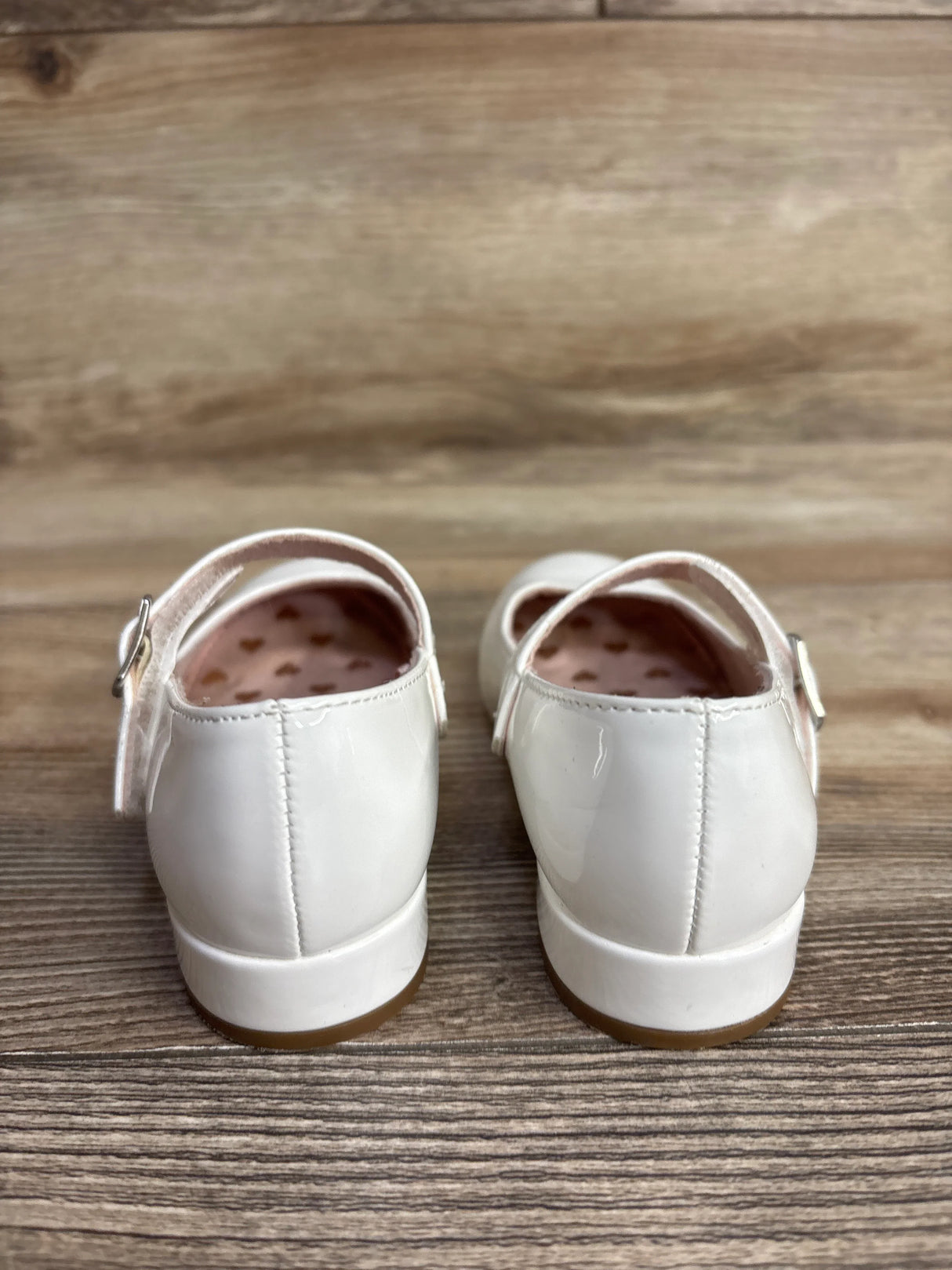 Jumping Beans Sydni Girls' Dress Shoes White sz 6c