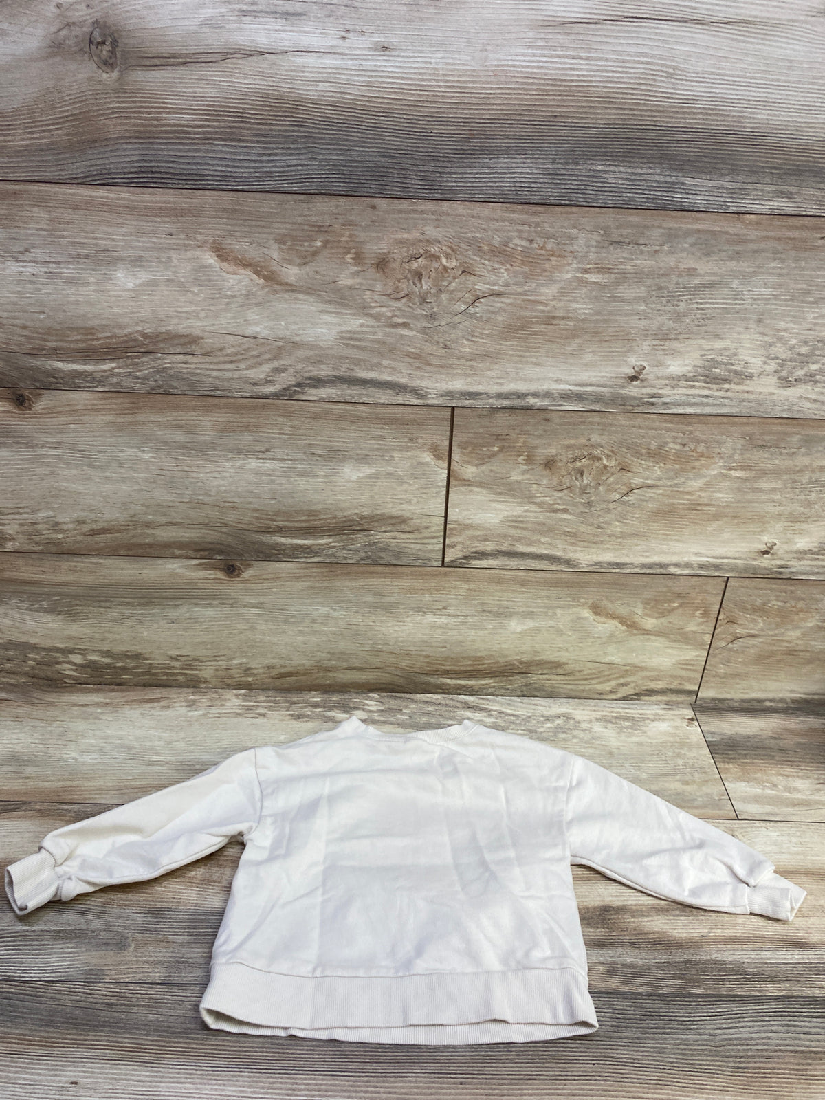 Carter's Pullover Sweatshirt Ivory sz 3T